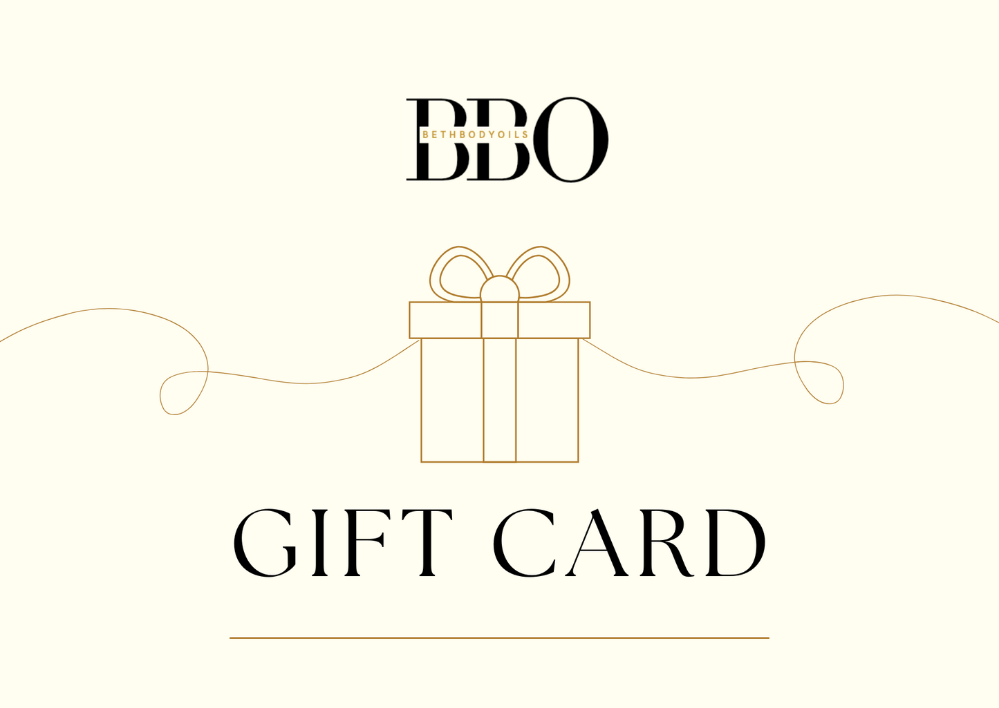 Beth Body Oils Gift Card