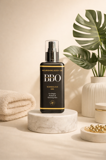 Scented Body Oil - Scandalous Girl