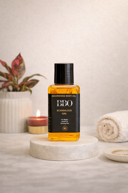 Scented Body Oil - Scandalous Girl