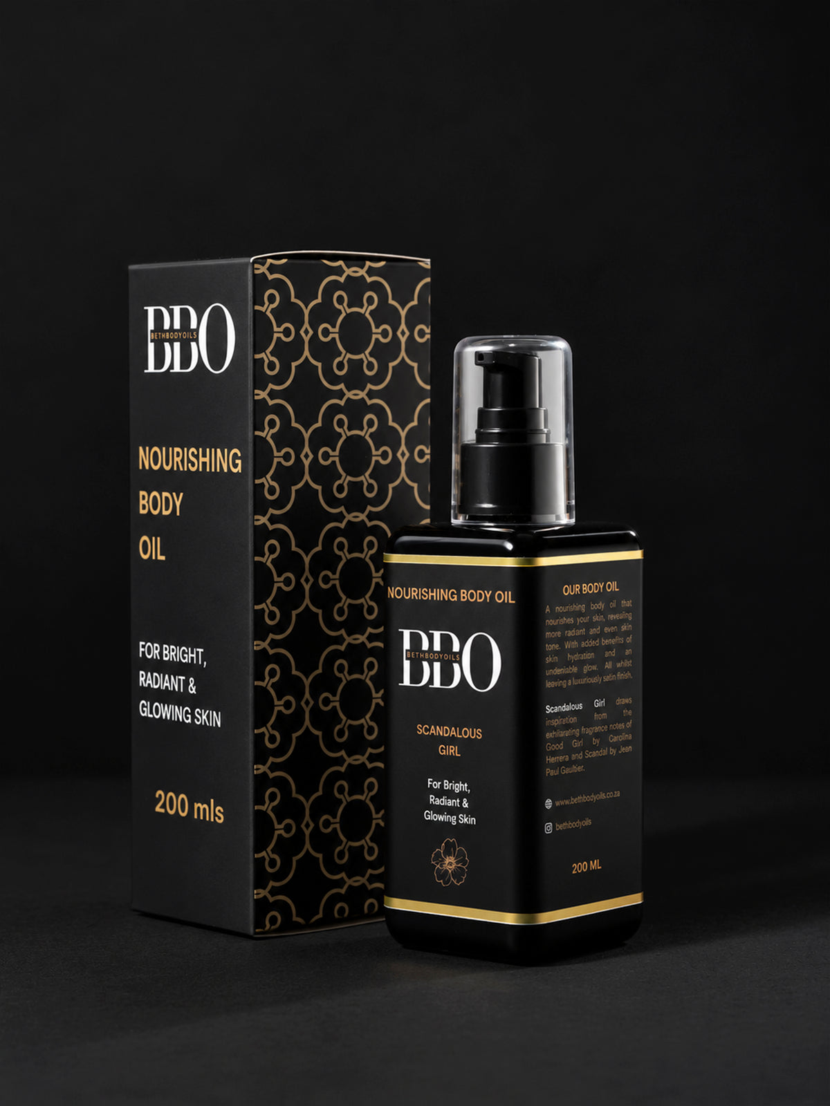 Scented Body Oil - Scandalous Girl