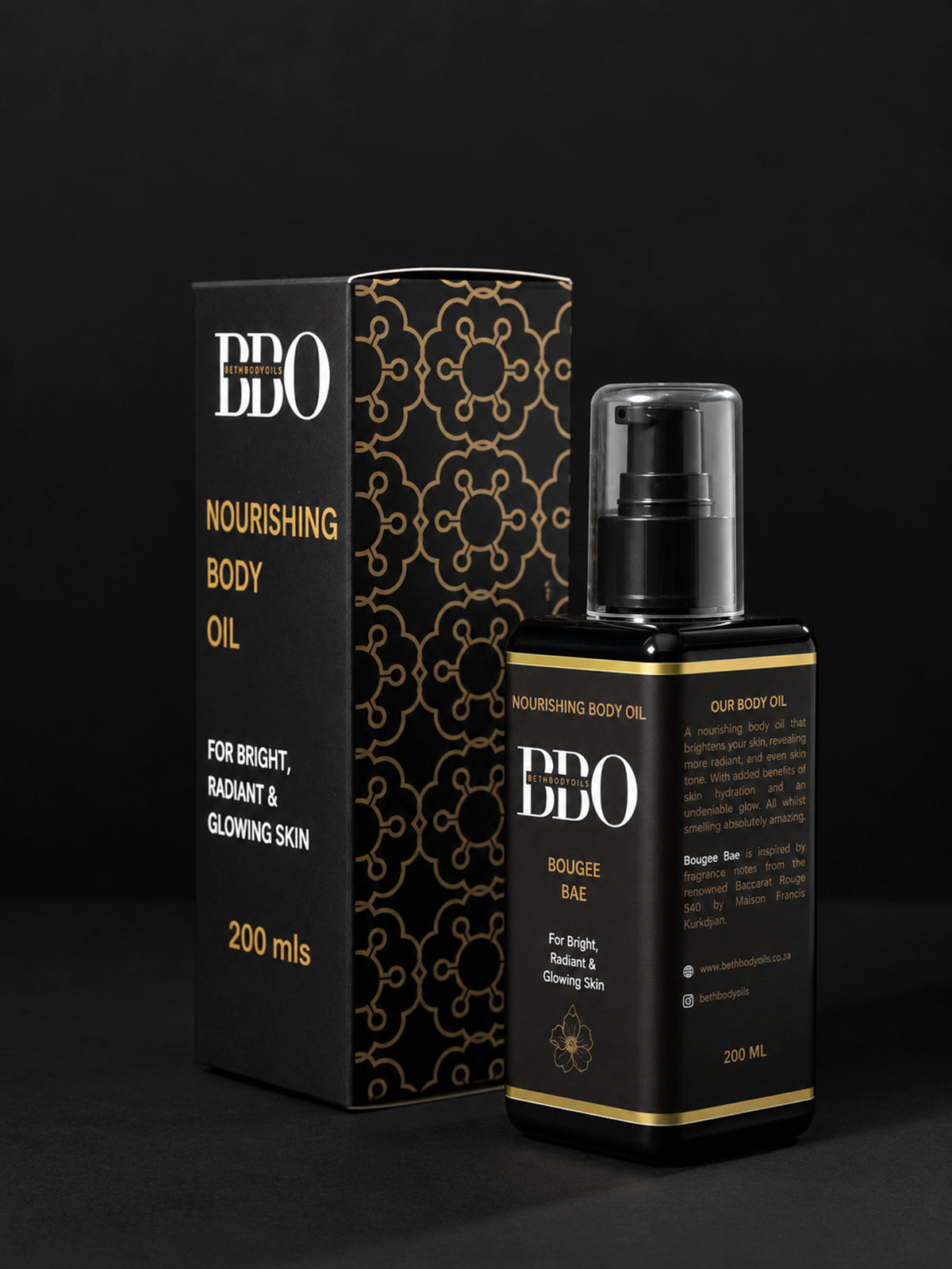 Scented Body Oil - Bougee Bae