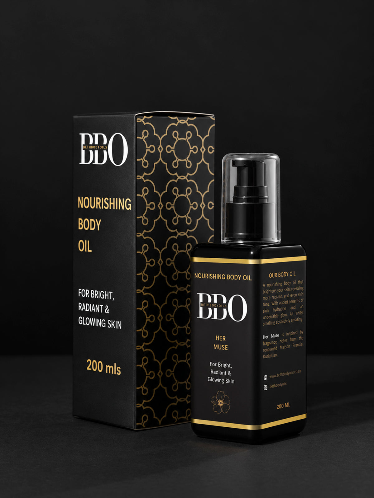 Scented Body Oil -  Her Muse