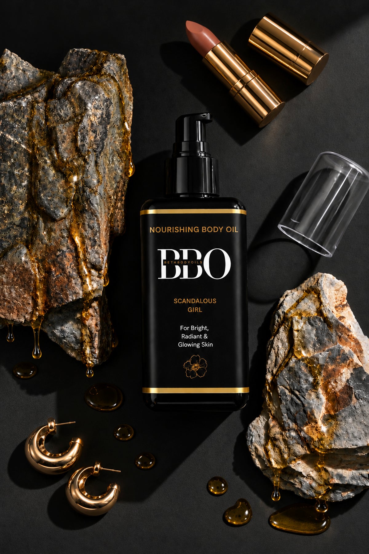 Scented Body Oil - Scandalous Girl