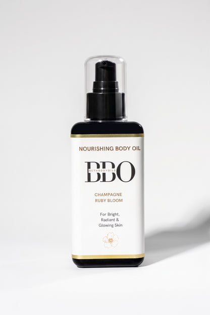 Scented Body Oil - Champagne Ruby Bloom
