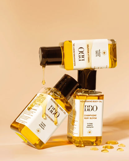 Scented Body Oil - Champagne Ruby Bloom