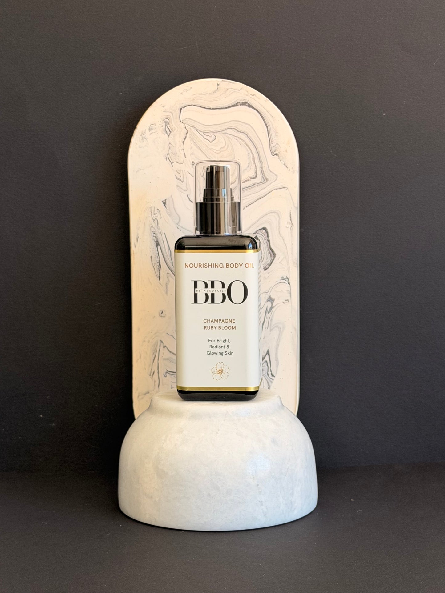 Scented Body Oil - Champagne Ruby Bloom