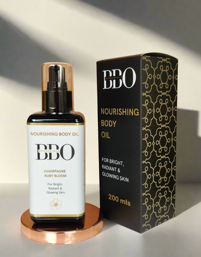 Scented Body Oil - Champagne Ruby Bloom