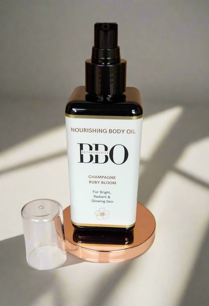 Scented Body Oil - Champagne Ruby Bloom